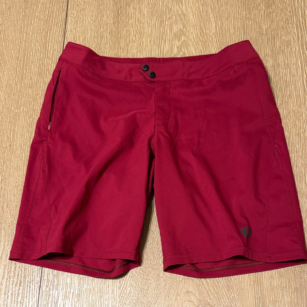 Pearl Izumi Women's Red Cycling Shorts